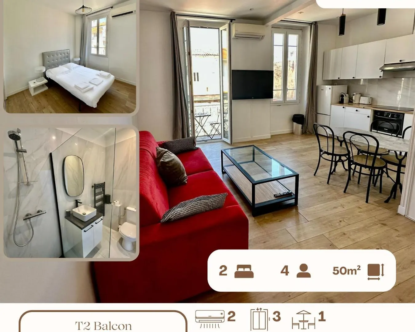Apartment Appartement À Meyerbeer Nizza Frankreich